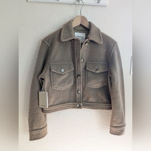 Wilfred Free Ganna Cropped Shirt Jacket